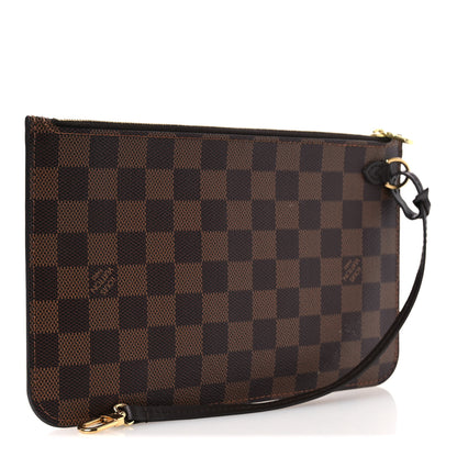 Louis Vuitton Damier Ebene Neverfull MM GM Pochette 3 of 7
