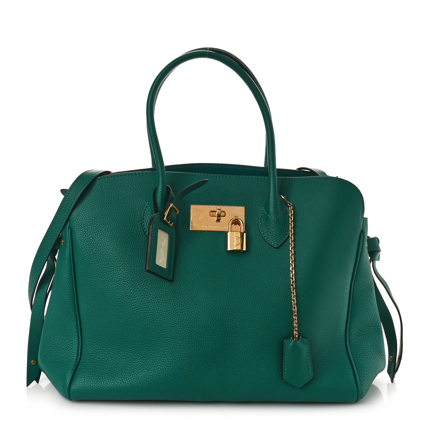 LOUIS VUITTON Veau Nuage Milla MM Emeraude