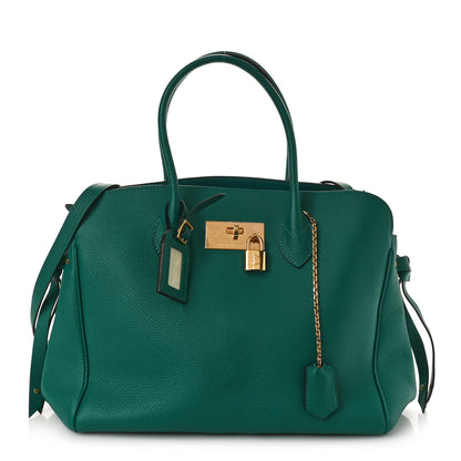 Louis Vuitton LOUIS VUITTON Veau Nuage Milla MM Emeraude 1 of 9