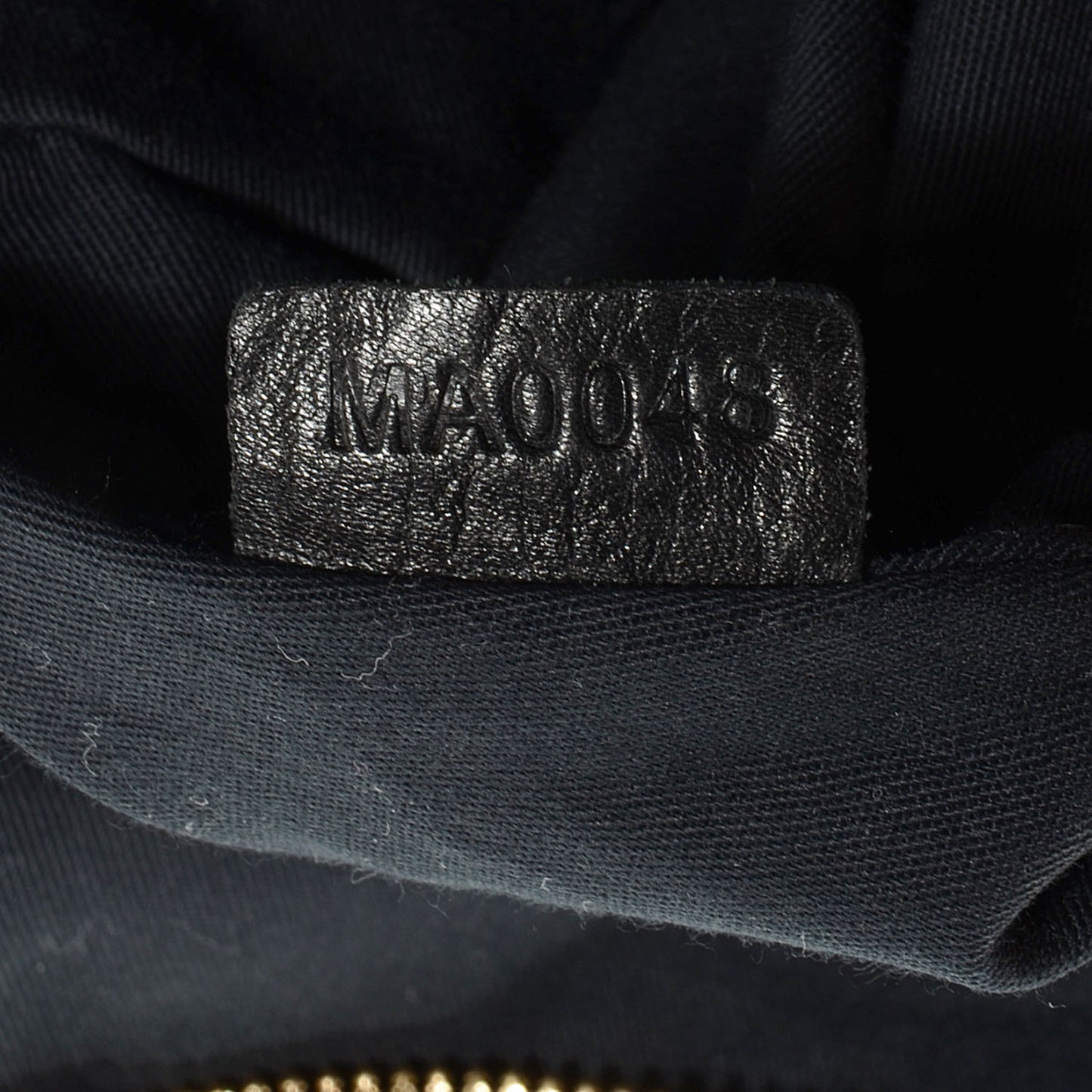 Leather Medium Pocket Nightingale Black