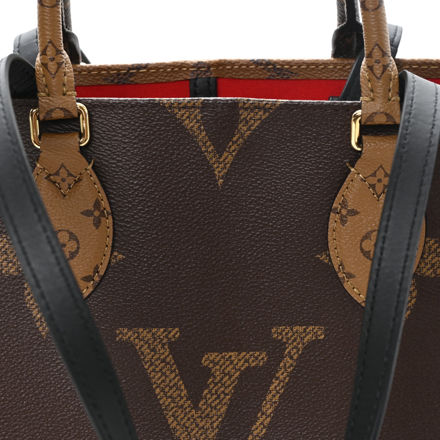 Louis Vuitton Reverse Monogram Giant Onthego MM 7 of 9