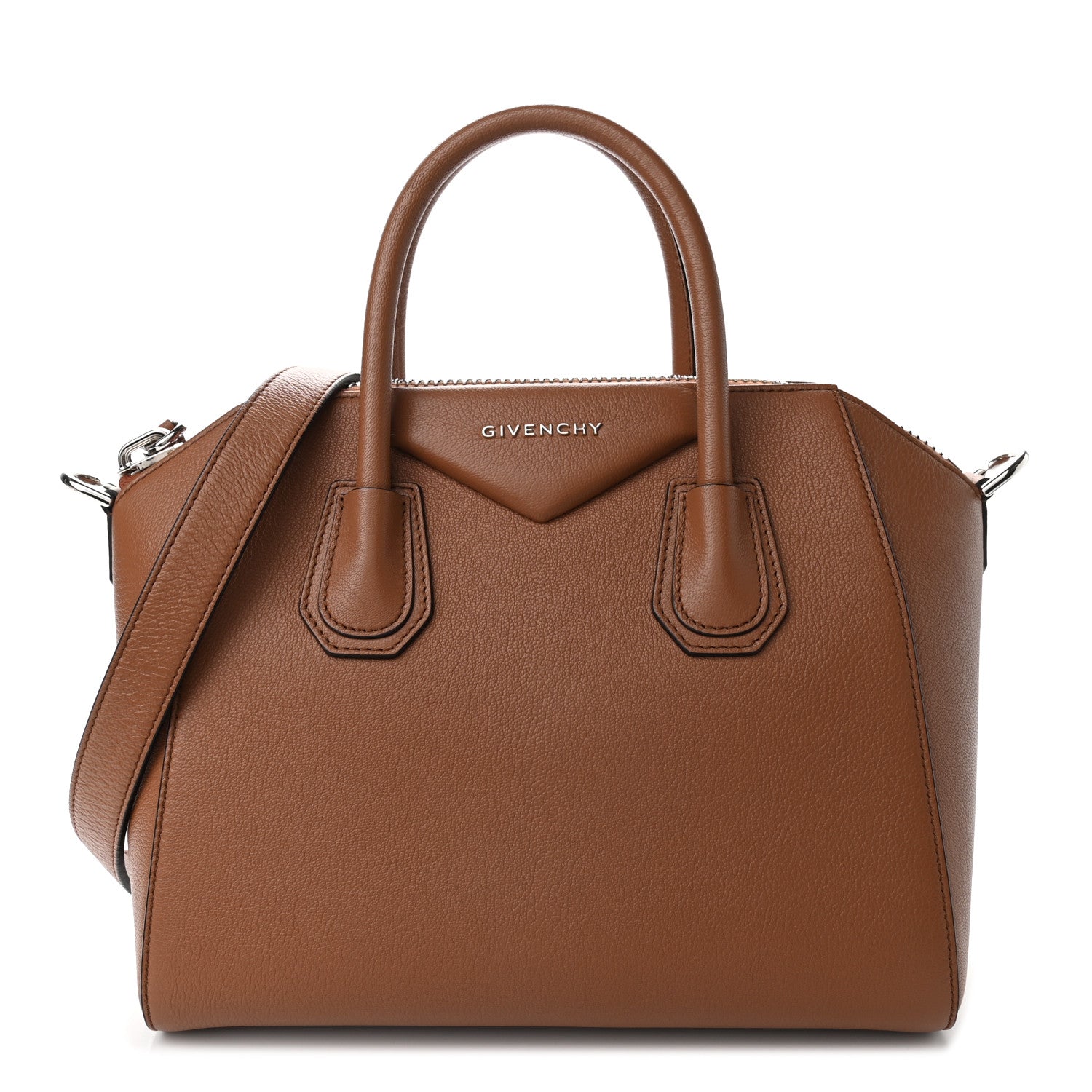 Givenchy Sugar Goatskin Small Antigona Caramel 1 of 9