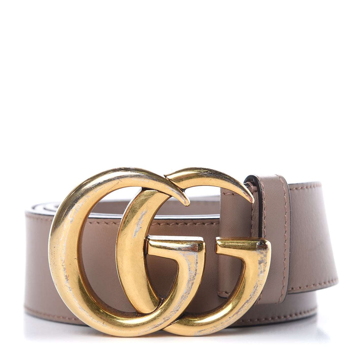 Calfskin Double G 40mm Belt 90 36 Porcelain Rose