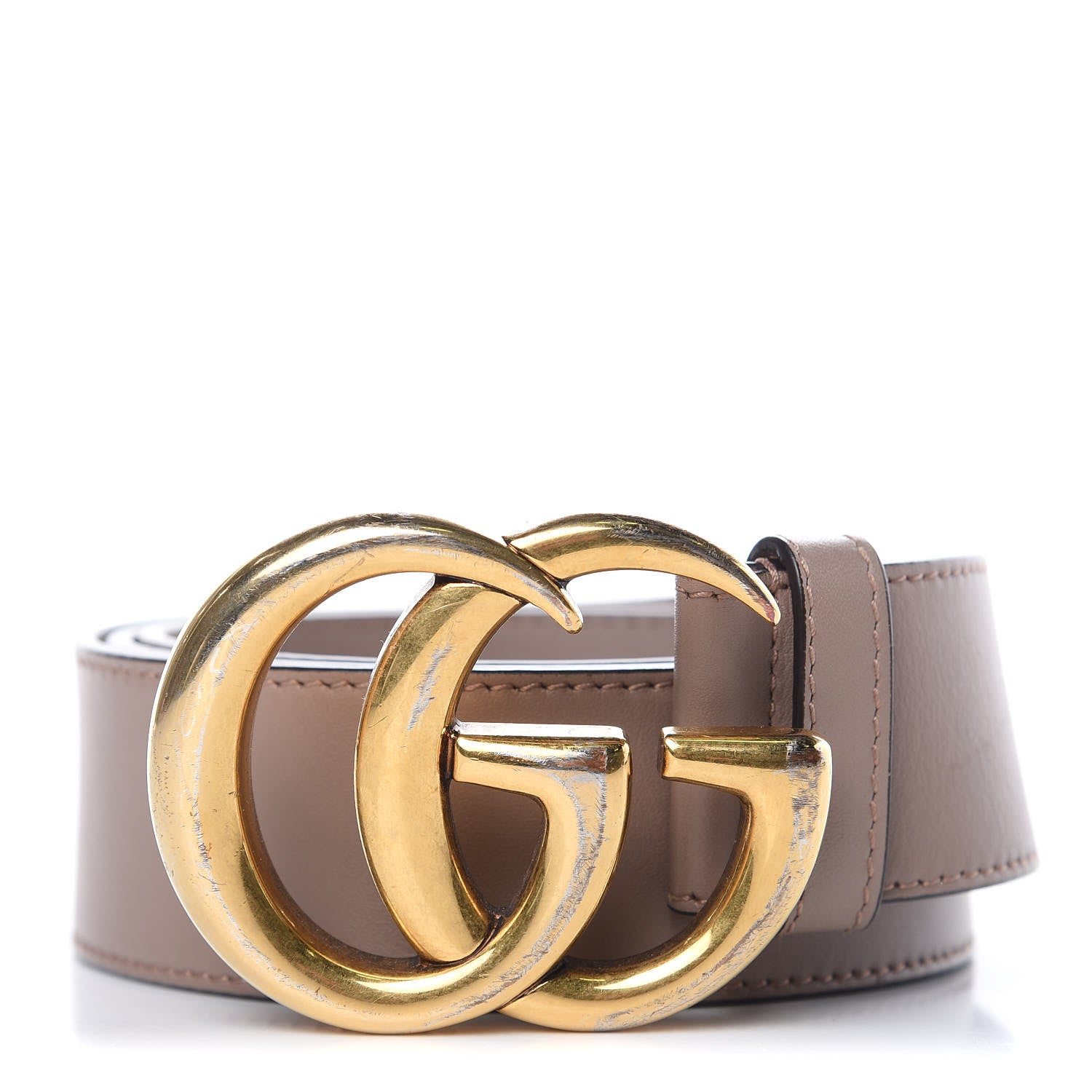 Gucci Calfskin Double G 40mm Belt 90 36 Porcelain Rose 1 of 10