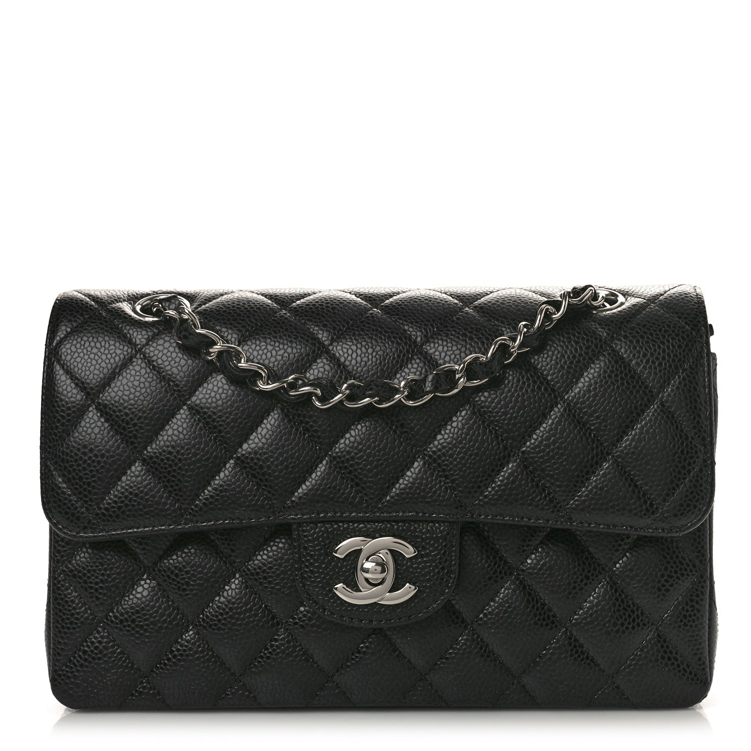 Chanel Caviar Quilted Small Double Flap Black 1 of 11