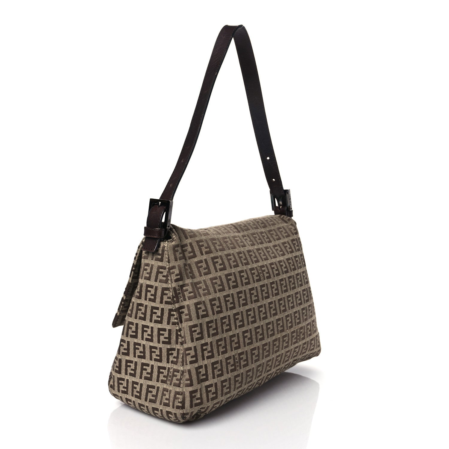Fendi Zucchino Mama Baguette Brown 3 of 11