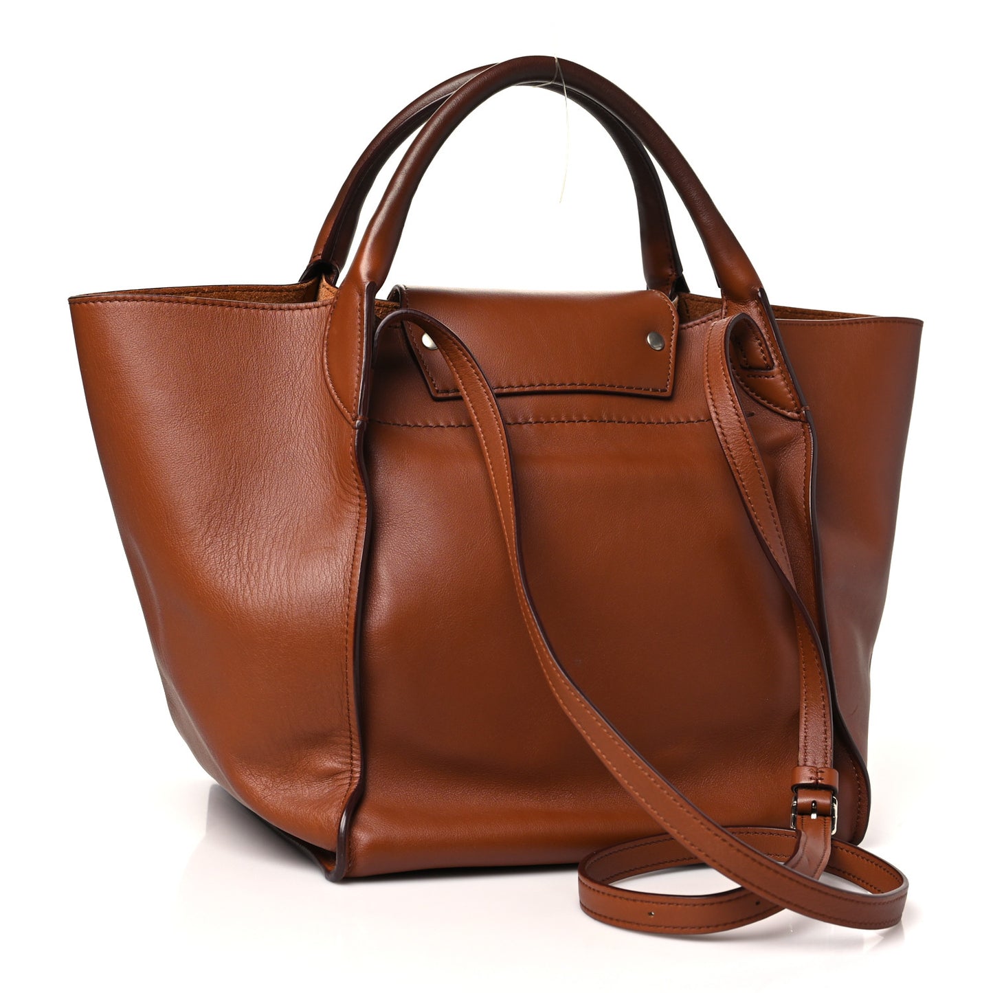 Smooth Calfskin Small Big Bag Tan