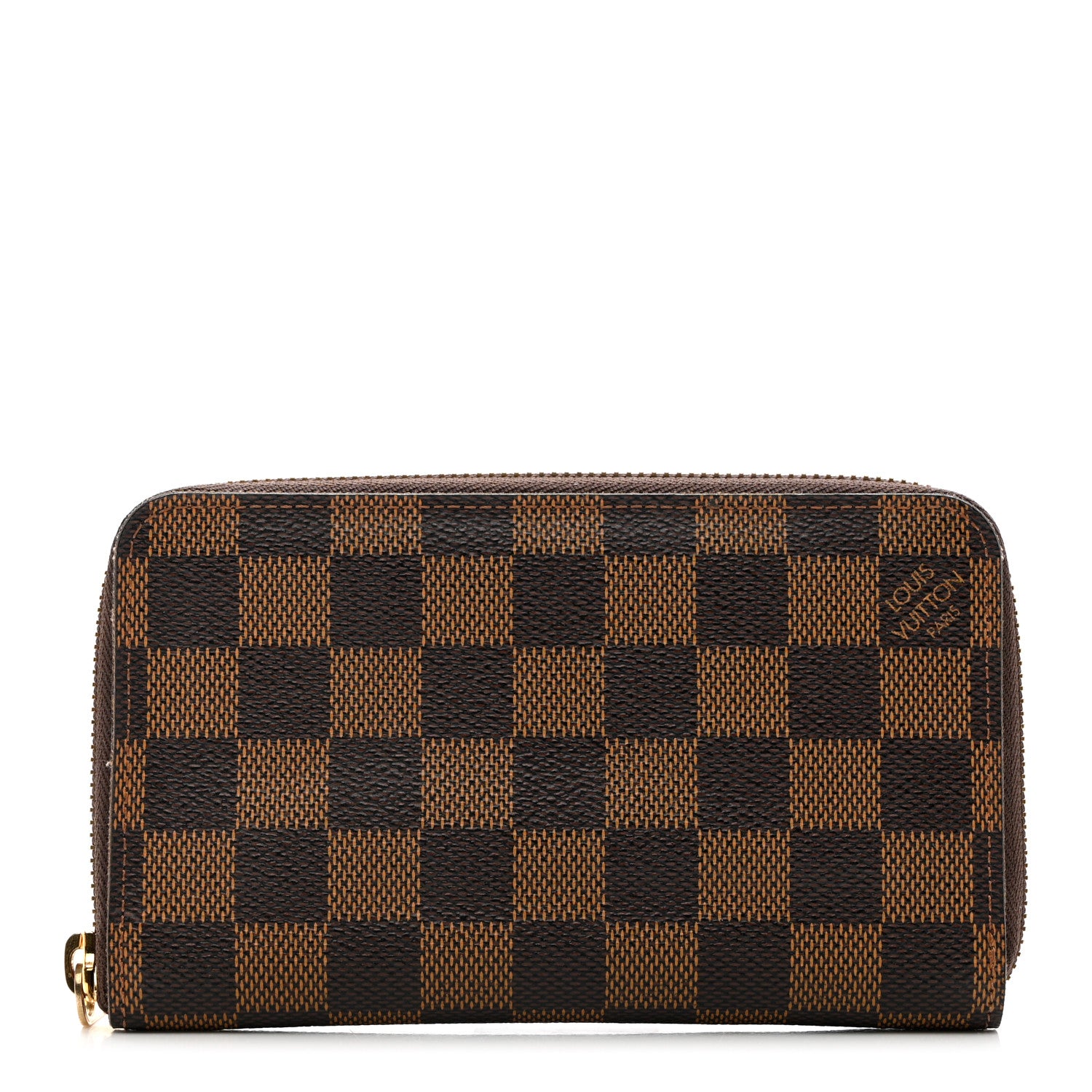 Louis Vuitton Damier Ebene Zippy Compact Wallet 1 of 8