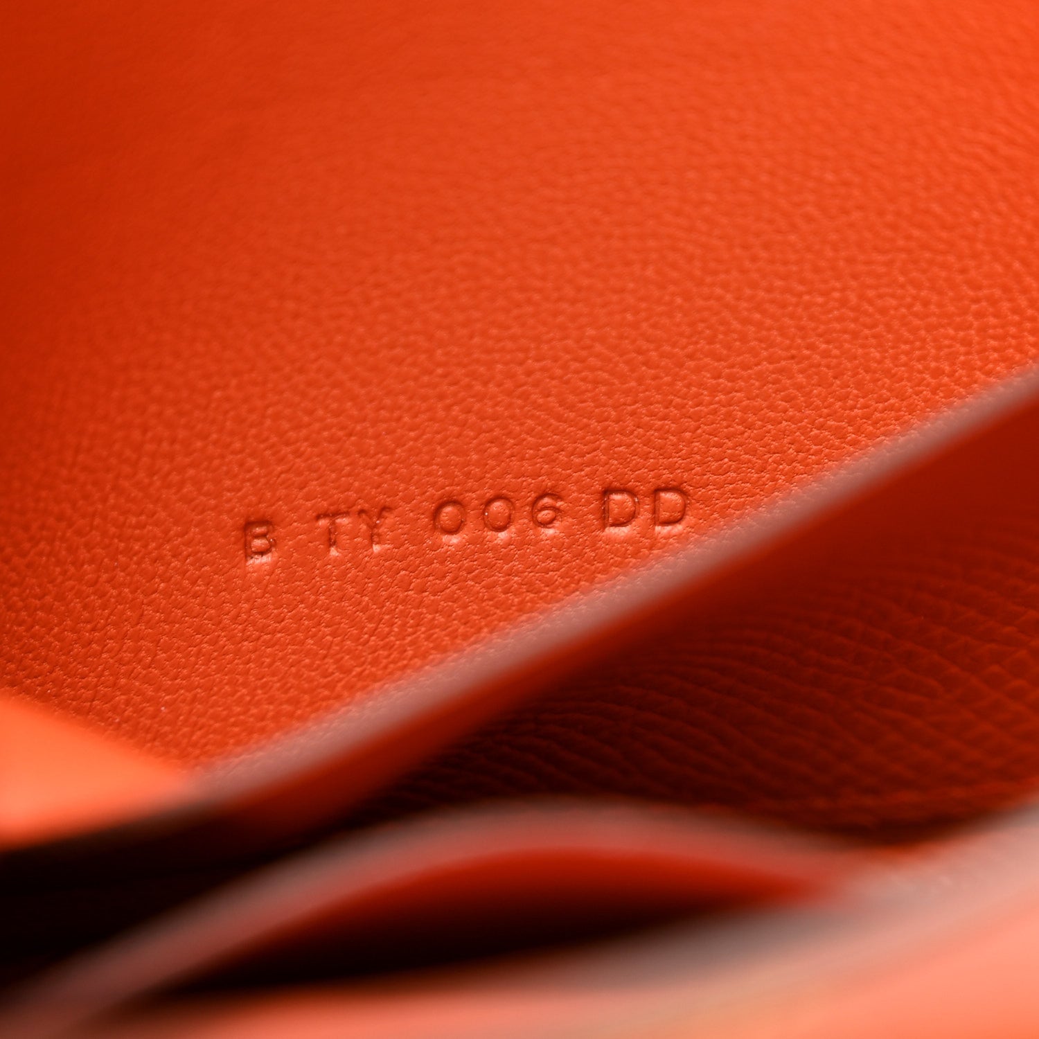 Hermes Epsom Constance Slim Wallet Orange 8 of 8