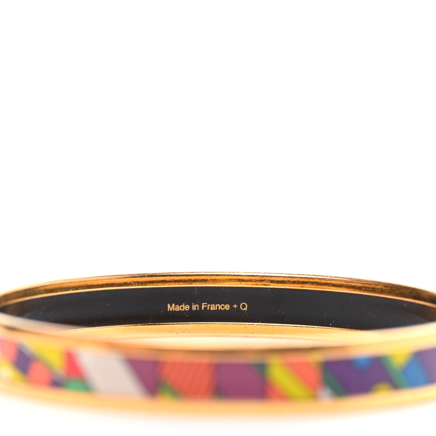 Hermes Enamel Printed Narrow Astrologie Nouvelle Bracelet 65 5 of 5