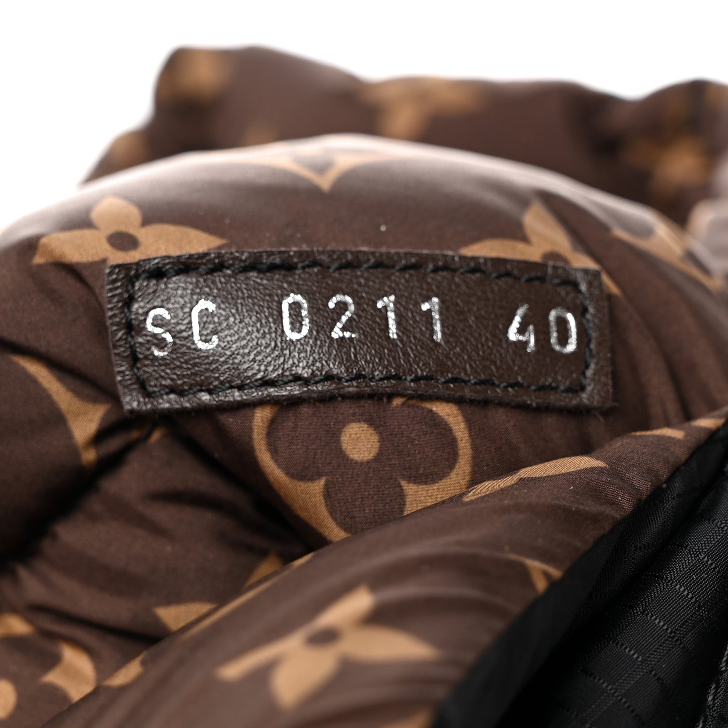 Nylon Monogram Pillow Comfort High Boot 40 Black