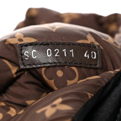 Louis Vuitton Nylon Monogram Pillow Comfort High Boot 40 Black 6 of 8