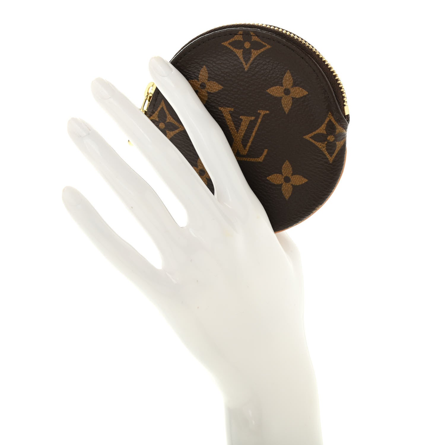 Louis Vuitton Monogram Round Coin Purse 2 of 7