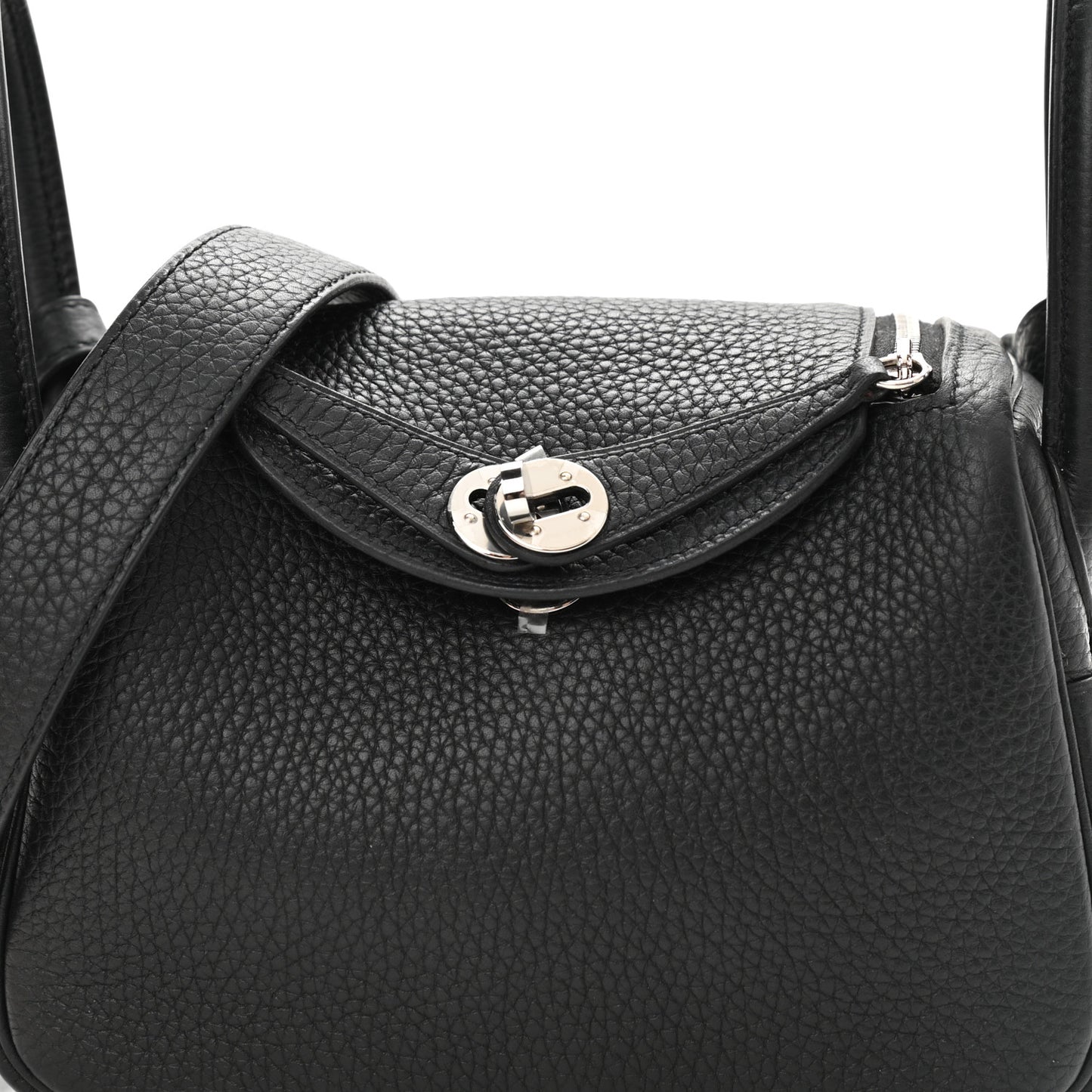 Taurillon Clemence Mini Lindy 20 Black