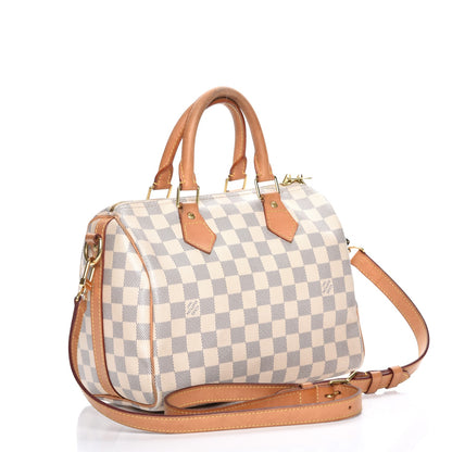 Louis Vuitton Damier Azur Speedy Bandouliere 25 4 of 10