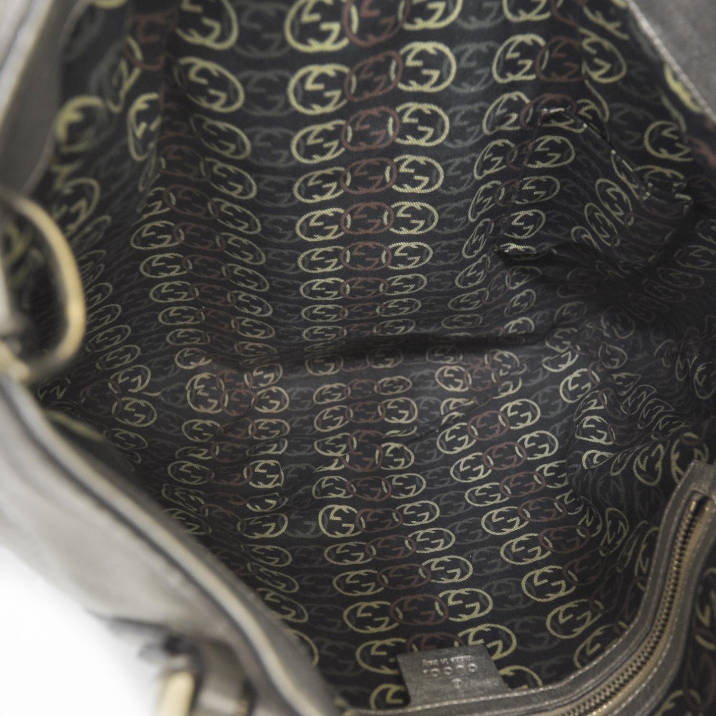 Leather Medium Britt Hobo Metallic Gold