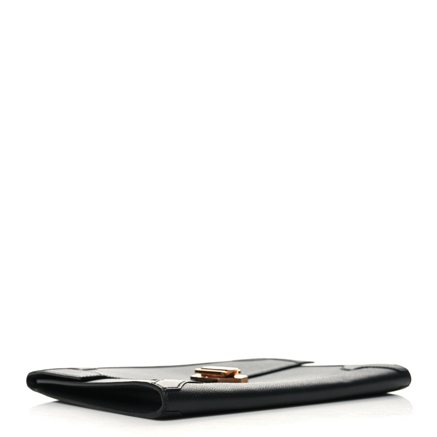 Epsom Fleche D Or Clutch Black
