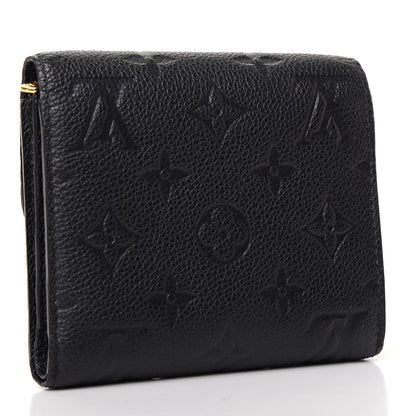 Louis Vuitton Empreinte Ariane Wallet Black 3 of 7