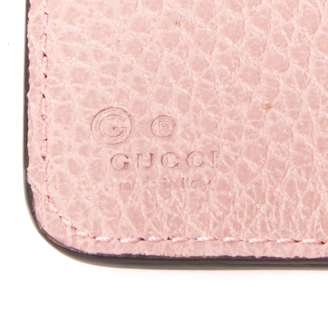Dollar Calfskin Interlocking G Continental Wallet Soft Pink
