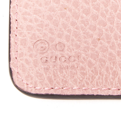 Gucci Dollar Calfskin Interlocking G Continental Wallet Soft Pink 7 of 8