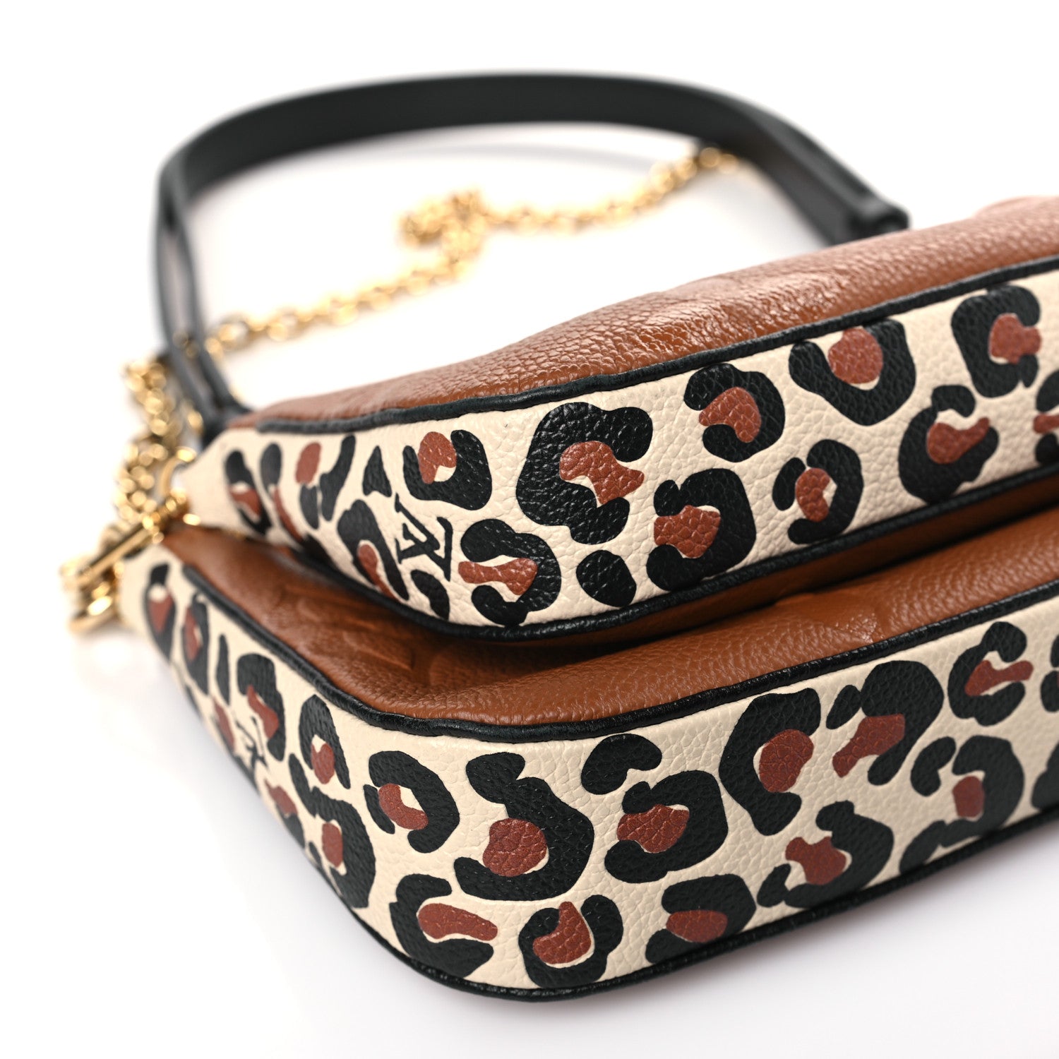 Louis Vuitton Empreinte Monogram Giant Wild At Heart Multi Pochette Accessories Caramel 8 of 10