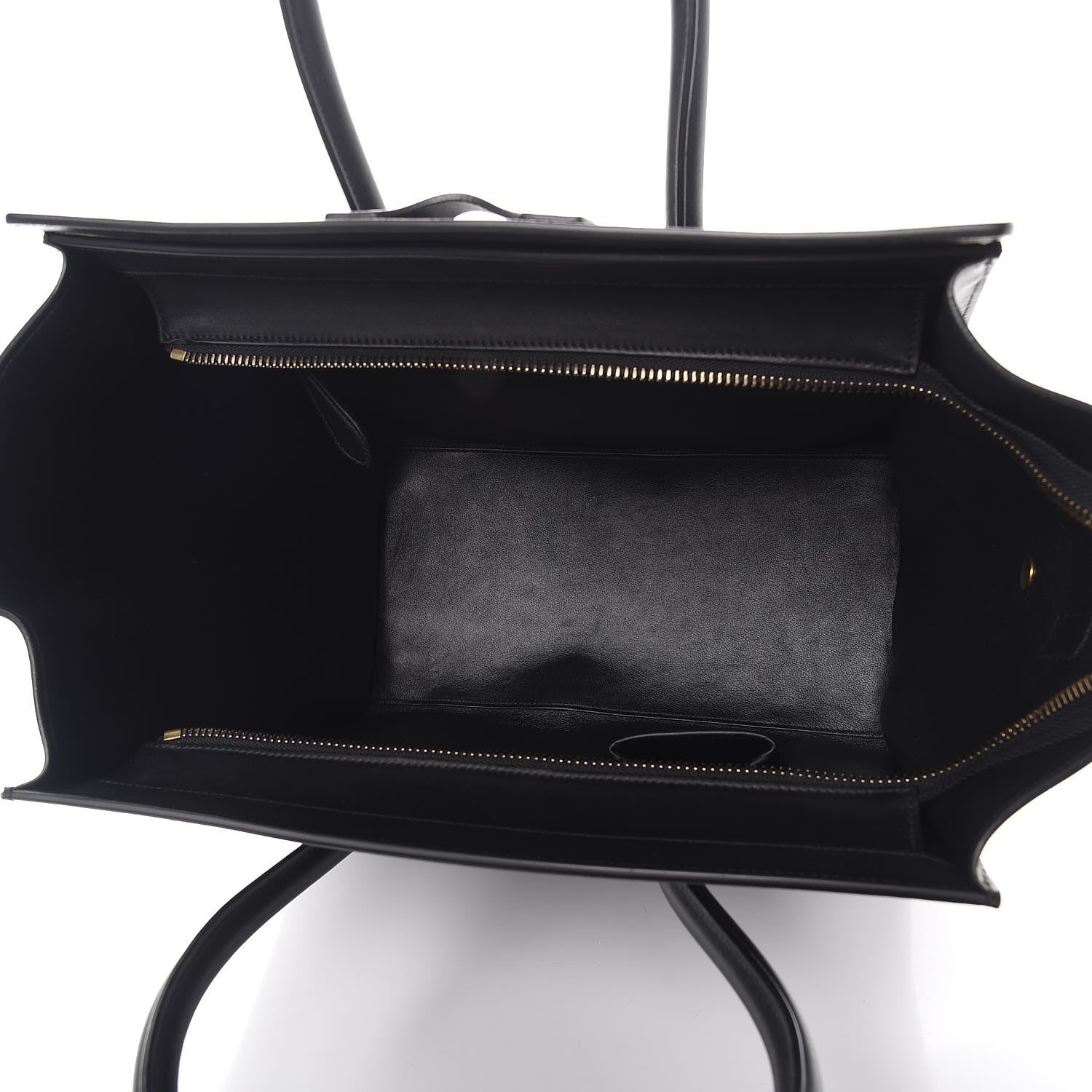Celine Smooth Calfskin Mini Luggage Black 5 of 10