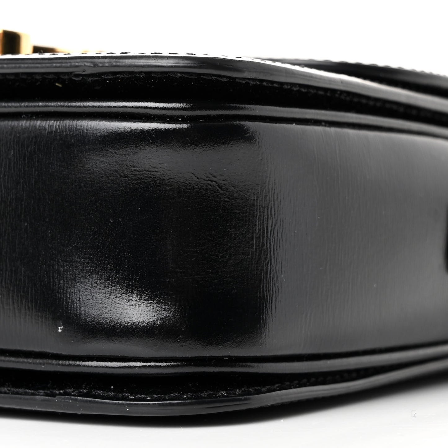 Shiny Calfskin Teen Triomphe Black