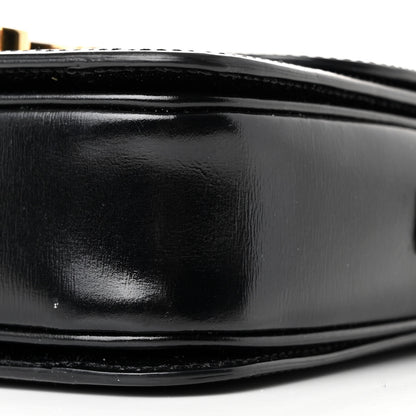 Celine Shiny Calfskin Teen Triomphe Black 11 of 13