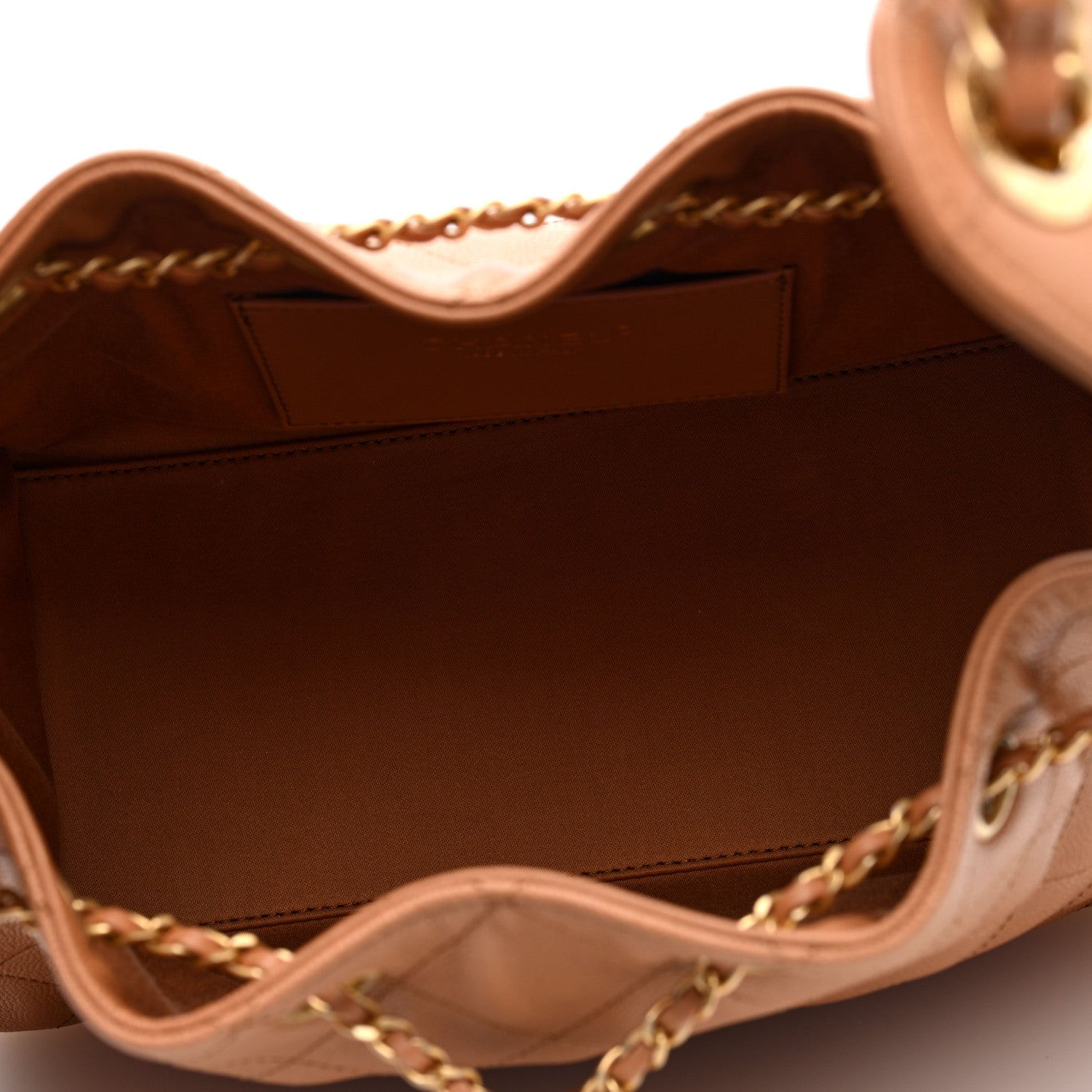 Chanel Caviar Quilted Small Chanel 25 Handbag Brown 5 of 10