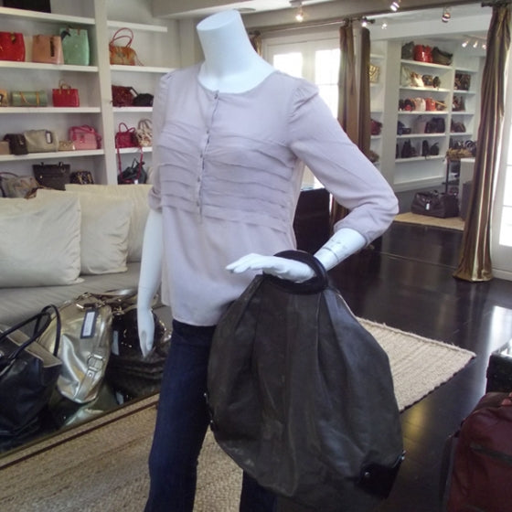 FASHIONPHILE MARNILeatherBalloonMessengerBrown 2 of 10