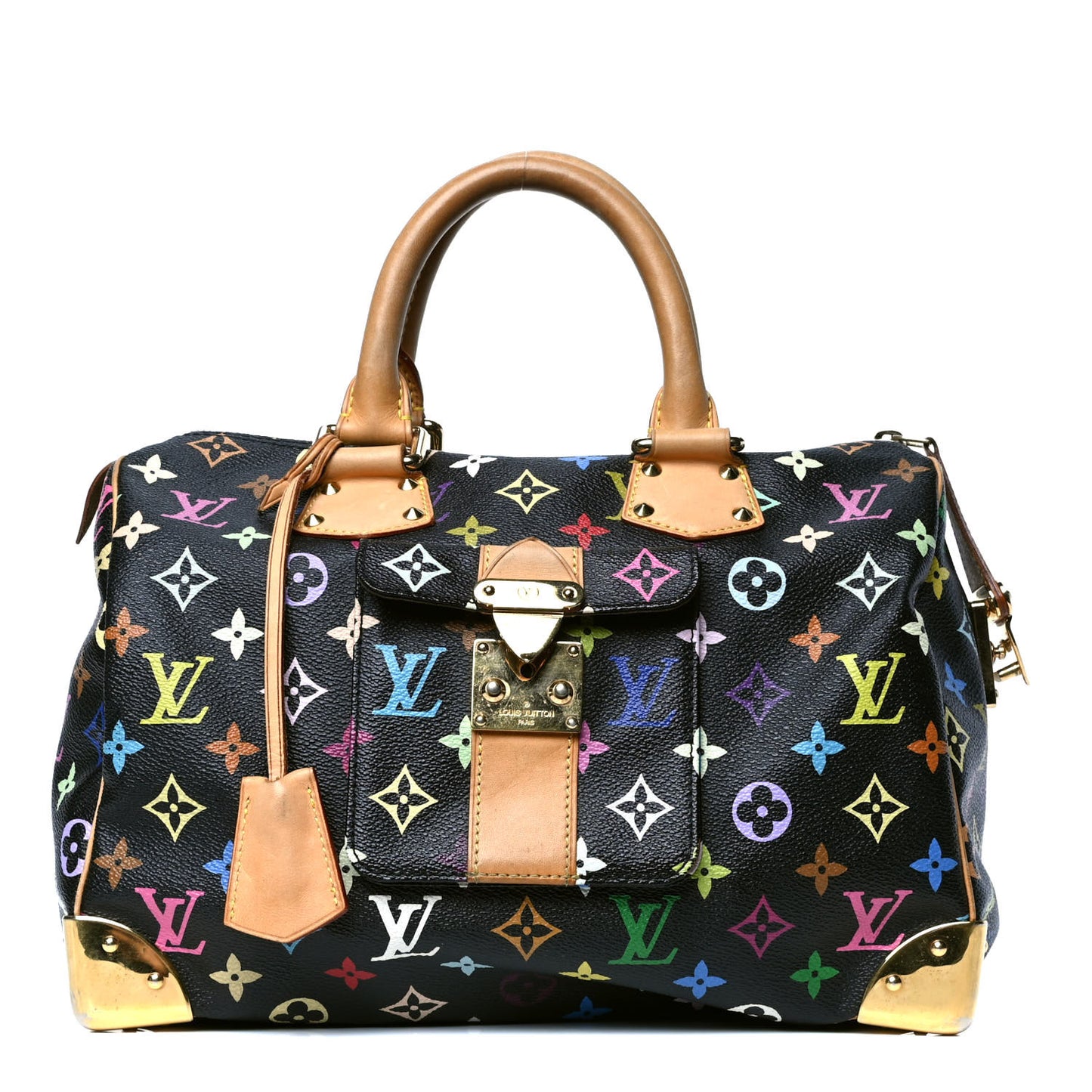 Monogram Multicolor Speedy 30 Black