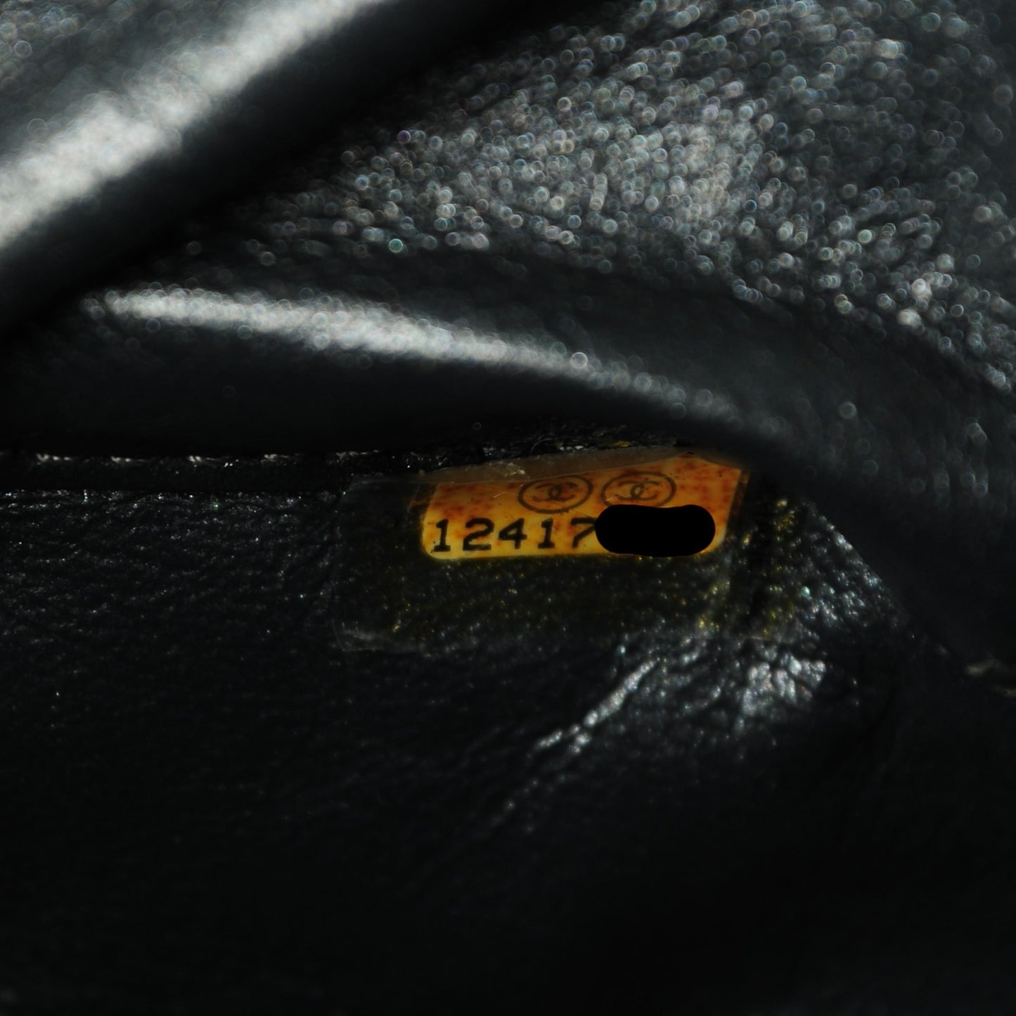 Metallic Aged Calfskin Quilted Large Reissue Camera Case Silver