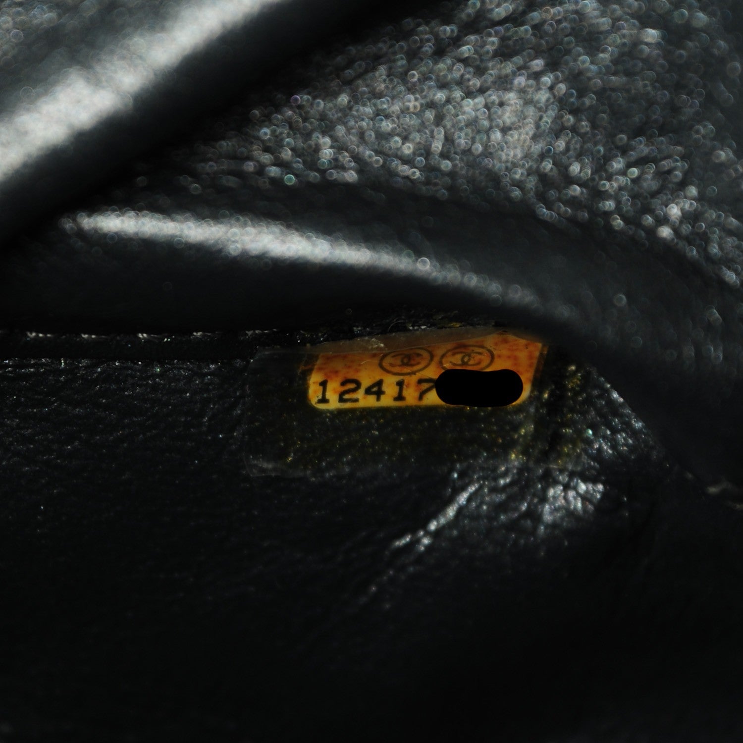 Chanel Metallic Aged Calfskin Quilted Large Reissue Camera Case Silver 7 of 7