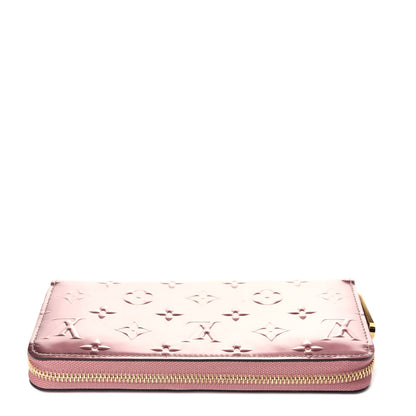 Louis Vuitton Vernis Zippy Wallet Metallic Pale Pink 9 of 10