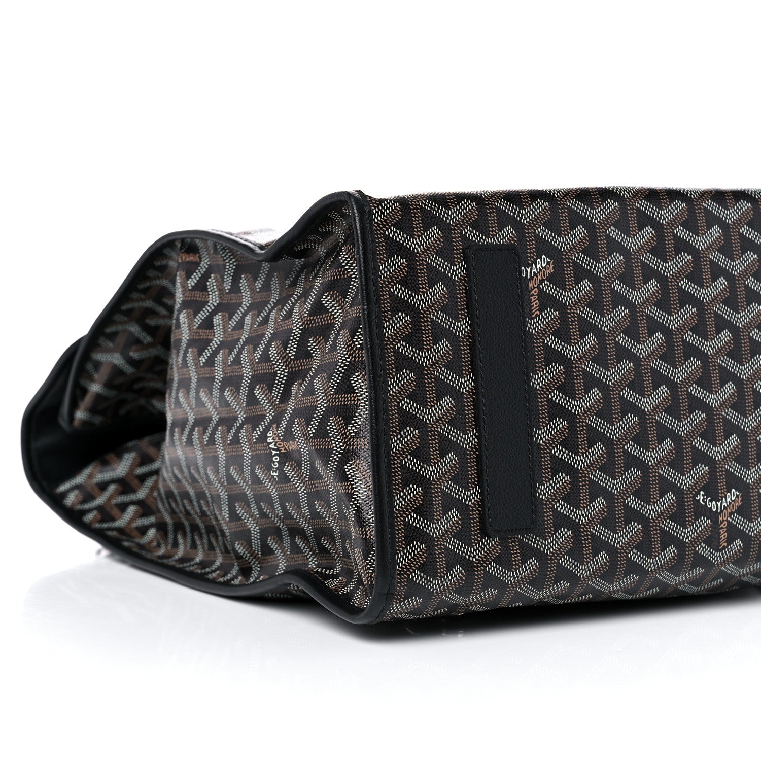 Goyard Goyardine Saint Leger Soft Briefcase Backpack Black 5 of 9