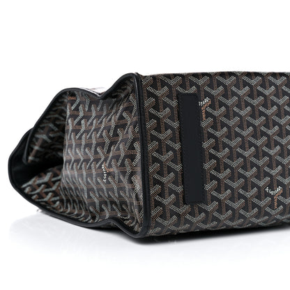 Goyard Goyardine Saint Leger Soft Briefcase Backpack Black 5 of 9