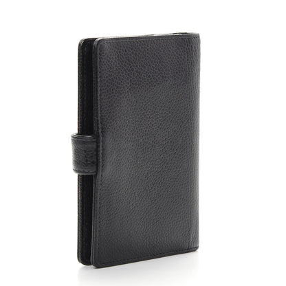 Chanel Caviar Timeless CC Ring Agenda Planner Black 3 of 10