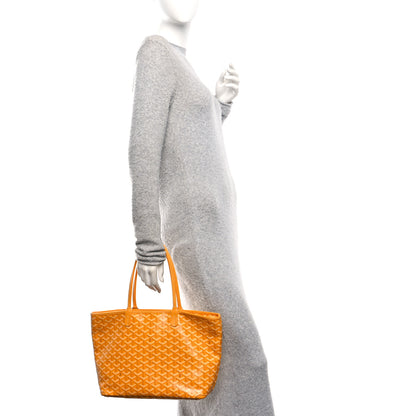 Goyard Goyardine Artois PM Yellow 2 of 9