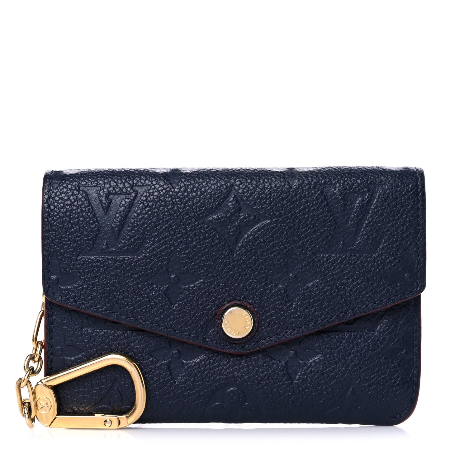 Empreinte Key Pouch Marine Rouge