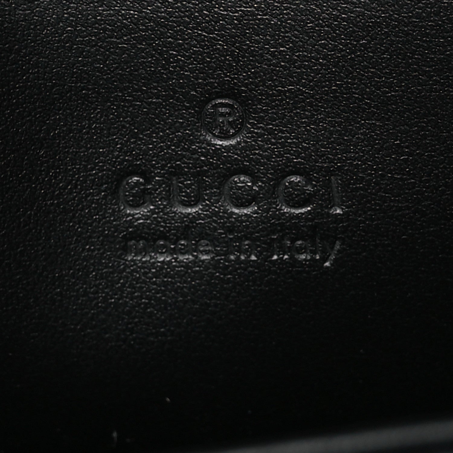 Gucci Calfskin Matelasse Monochrome Mini GG Marmont Shoulder Bag Black 6 of 11