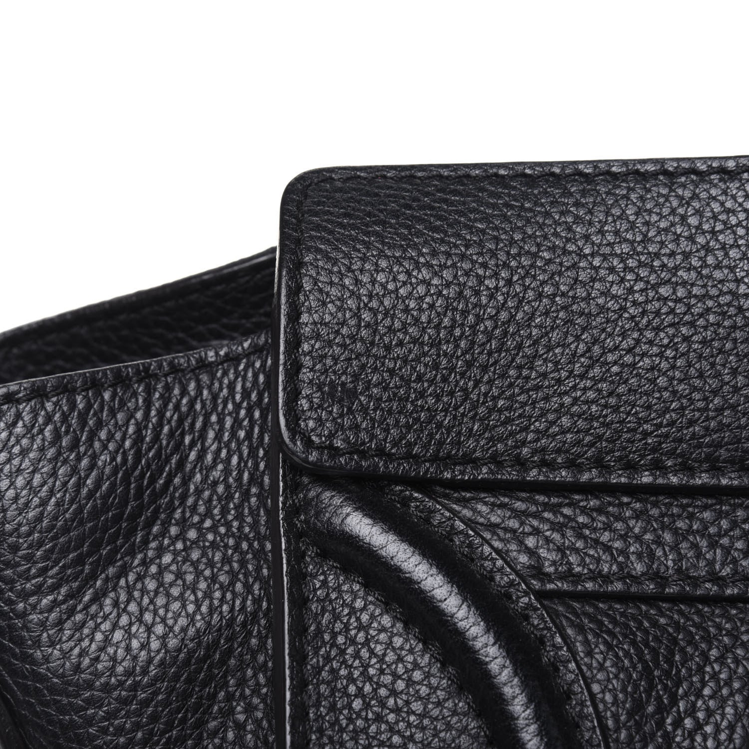 Celine Drummed Calfskin Micro Luggage Black 12 of 26