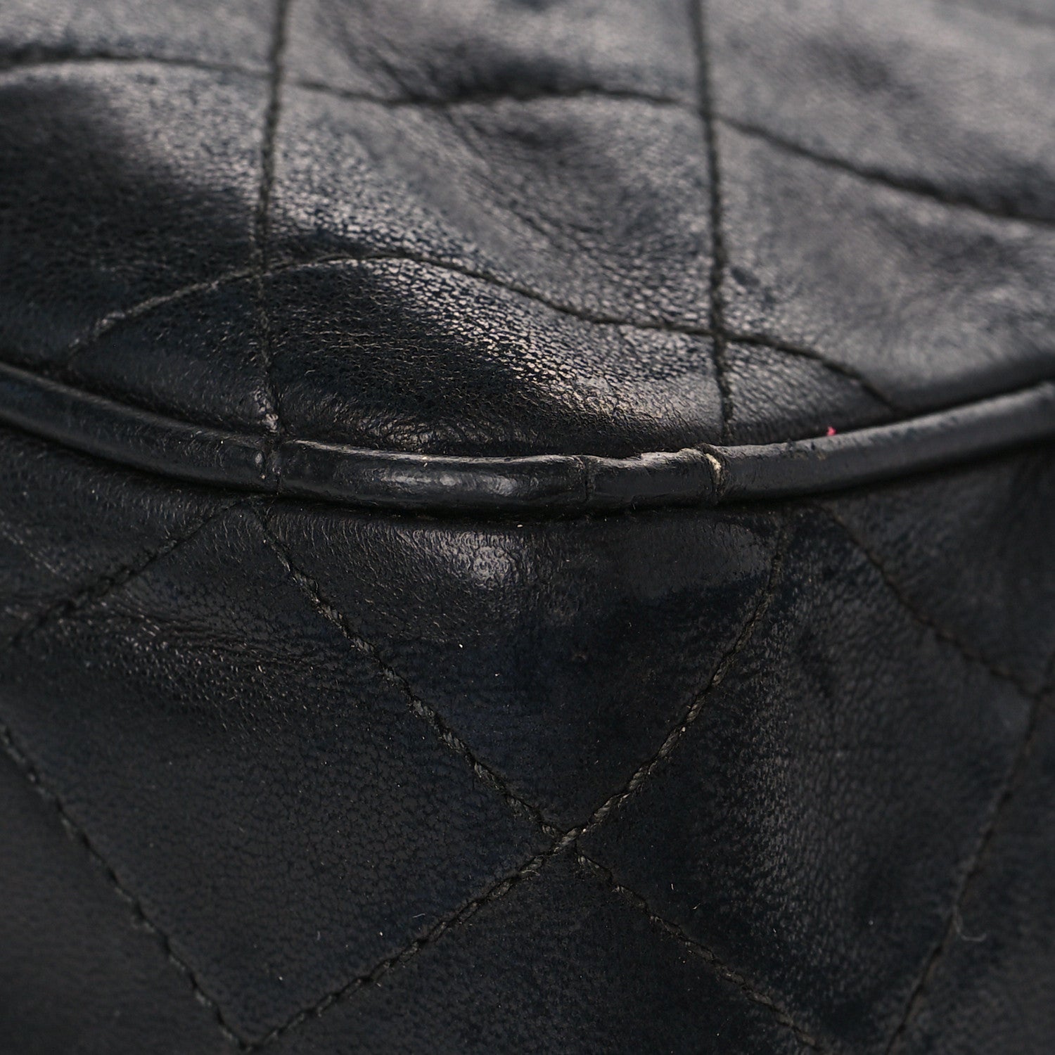 Chanel Lambskin Quilted CC Tassel Camera Case Black 8 of 13