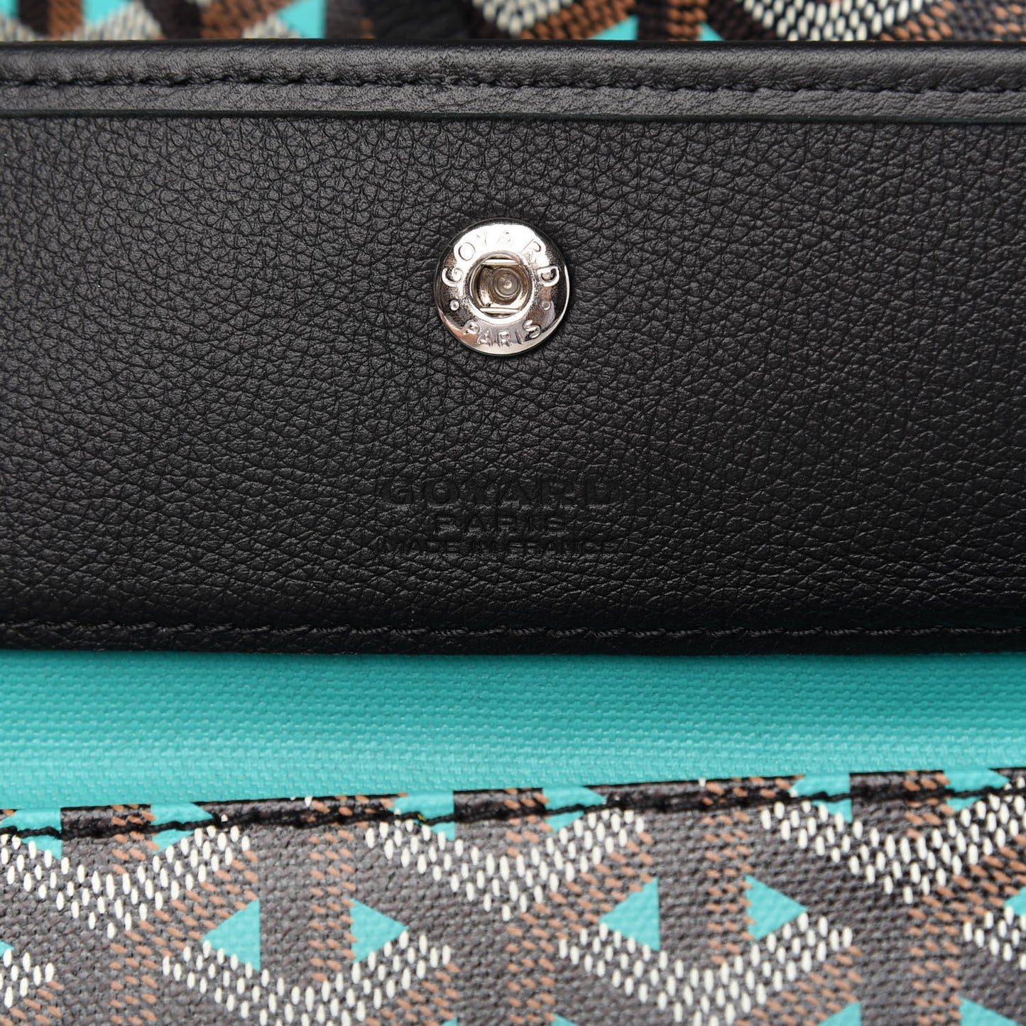 Goyardine Saint Louis Claire Voie PM Black Opaline
