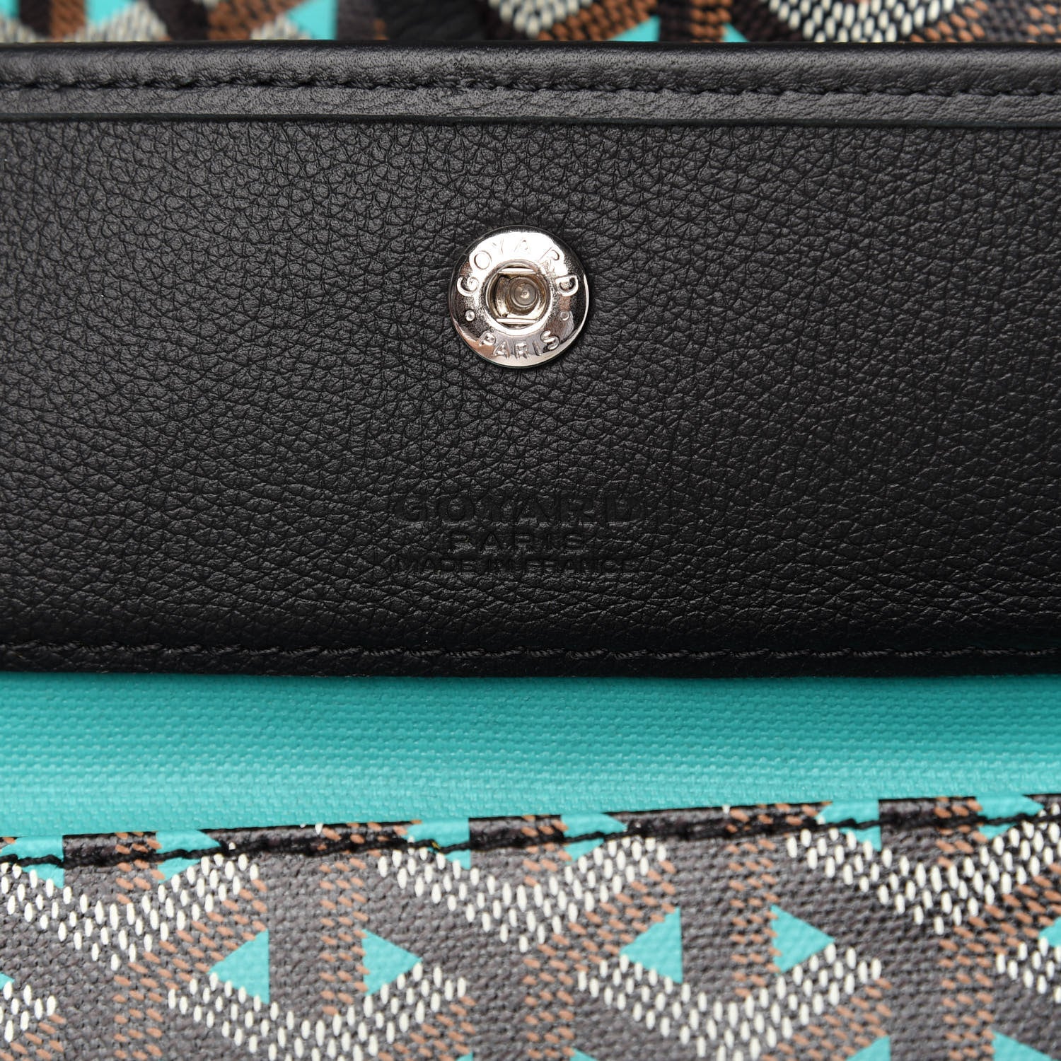 Goyard Goyardine Saint Louis Claire Voie PM Black Opaline 8 of 9