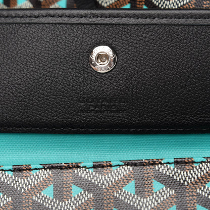 Goyard Goyardine Saint Louis Claire Voie PM Black Opaline 8 of 9