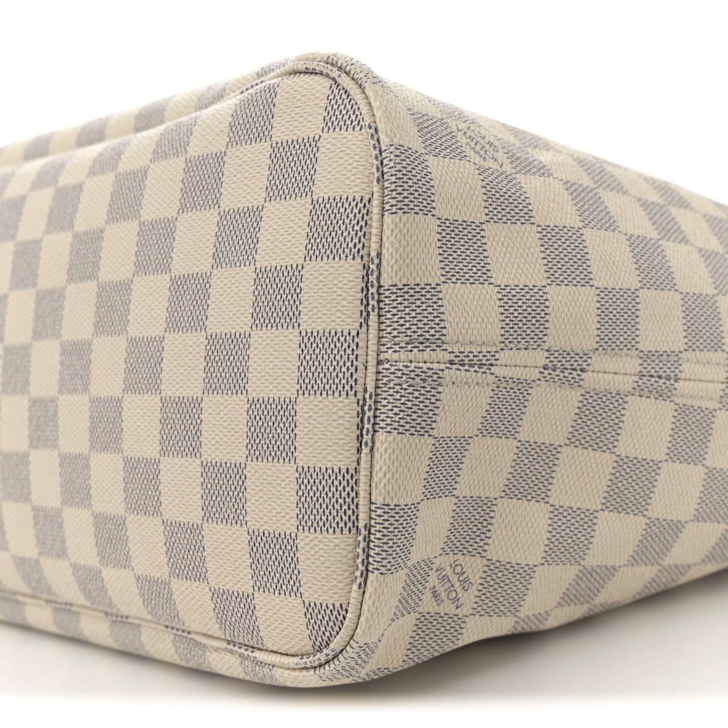 Louis Vuitton Damier Azur Neo Neverfull MM Rose Ballerine 9 of 10