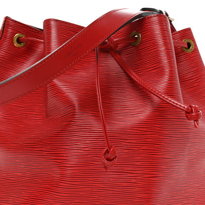 Louis Vuitton Epi Petit Noe Castillan Red 7 of 9