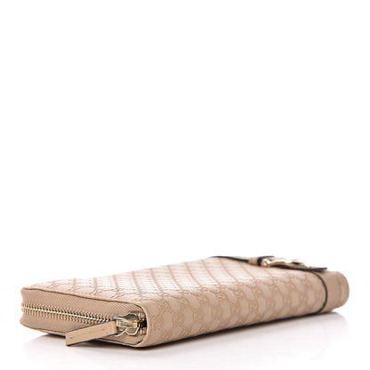 Gucci Microguccissima Nice Zip Around Wallet Cream 4 of 9