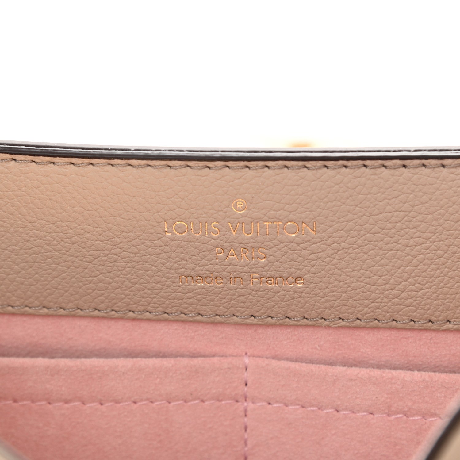 Louis Vuitton Soft Calfskin Lockme Ever MM Greige 6 of 7