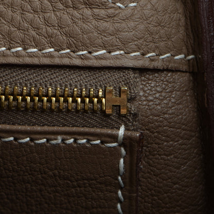 Hermes Togo Kelly Retourne 32 Etoupe 19 of 28